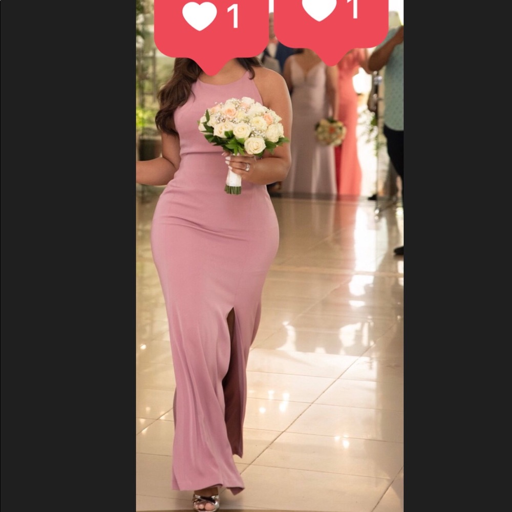 Mical 3800 Bridesmaid dress blush size 10, used once